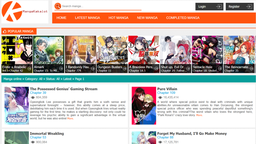 Is MangaKakalot Still Online?